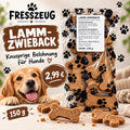 FRESSZEUG Lamm-Zwieback 150 g – Werbebild